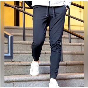 Birddogs Men's Jogger Pants Built-In Liner Athletic Performance Joggers Navy XL